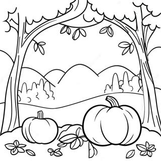 Fall Bible Coloring Page 7300-5816