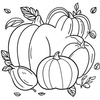 Thankful Harvest Bible Coloring Page 7301-5819