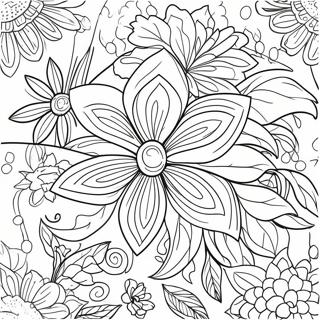 Flowering Ideas Coloring Pages