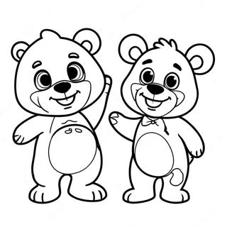 Goldie And Bear Coloring Page 73044-57832