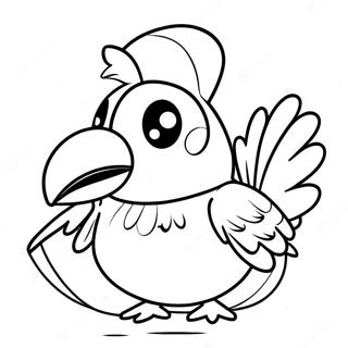 Farfetch D Coloring Page 73064-57841