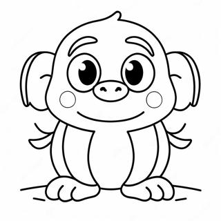 Cute Nab Nab Character Coloring Page 73175-57945