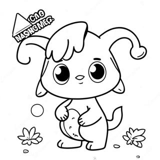 Cute Nab Nab Character Coloring Page 73175-57948