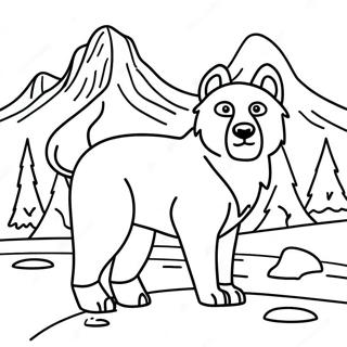 Mountain Animals Coloring Pages