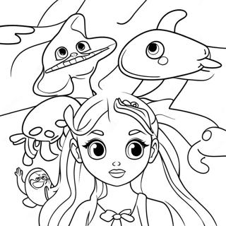 Julie And The Phantoms Coloring Pages