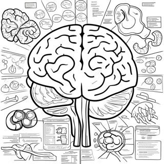 Anatomy Of Brain Coloring Page 73224-57979