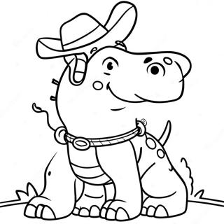 Rex Toy Story Coloring Page 73244-57995