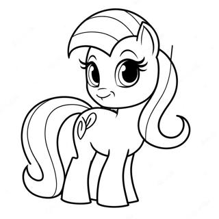 Rarity Coloring Pages