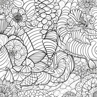 Tessellation Patterns Coloring Page 73314-58045