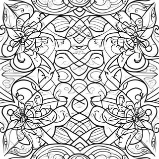 Tessellation Patterns Coloring Page 73314-58046