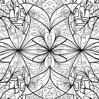 Geometric Tessellation Coloring Page 73315-58053