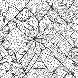 Geometric Tessellation Coloring Page 73315-58056