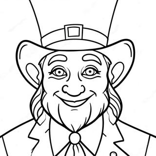 Scary Leprechaun Coloring Page 73374-58110