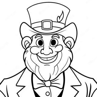 Scary Leprechaun Coloring Page 73374-58111