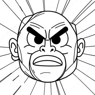 Angry Face I Hate You Coloring Page 73405-58125