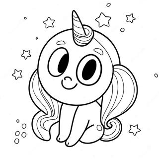 Shimmering Starbeam Coloring Page 73435-58158