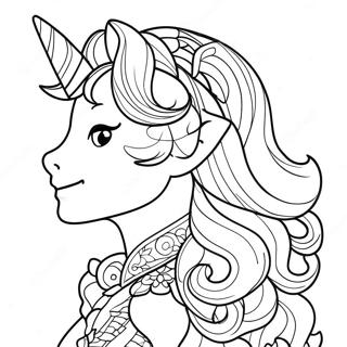 Shimmering Starbeam Coloring Page 73435-58160