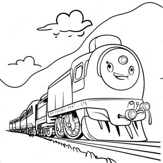 Train Eater Coloring Pages