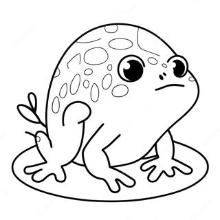 Frog Squishmallow Coloring Pages