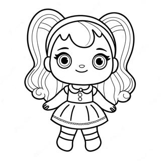 Na Na Na Surprise Dolls Coloring Page 73465-58184