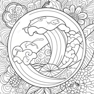 Japan Flag Coloring Page 73474-58169