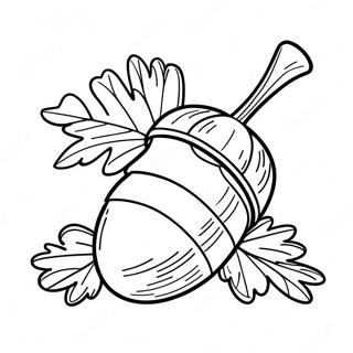 Acorn Coloring Page 7350-5855