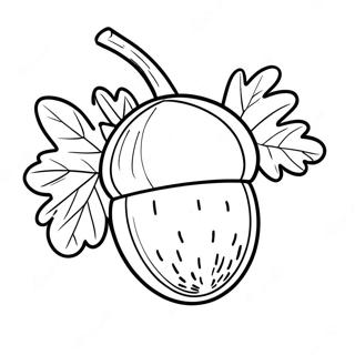 Acorn Coloring Page 7350-5856