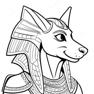 Anubis Boyama Sayfaları