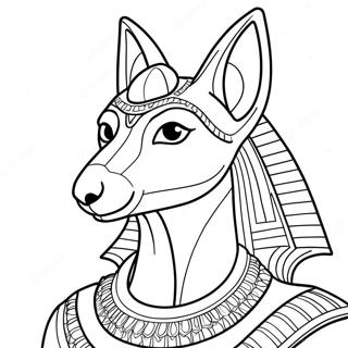 Anubis Coloring Page 73514-58206