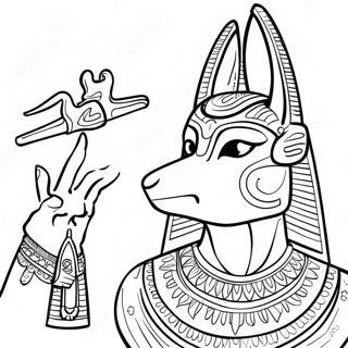 Anubis Coloring Page 73514-58207