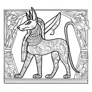 Anubis Coloring Page 73514-58208