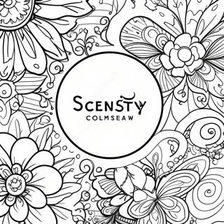 Scentsy Logo Coloring Page 73584-58262