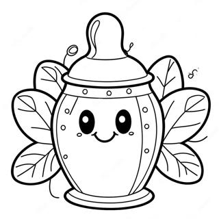 Colorful Scentsy Warmer Coloring Page 73585-58274