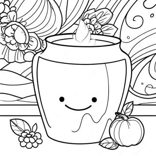 Colorful Scentsy Warmer Coloring Page 73585-58276