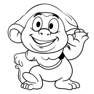 Dopey Character Coloring Page 73624-58310