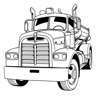 Mack Cars Coloring Pages