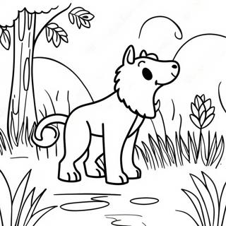 Where The Red Fern Grows Coloring Page 73654-58322