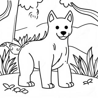 Where The Red Fern Grows Coloring Page 73654-58324