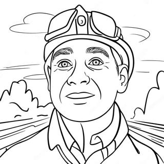 Adventurous Billy Coleman Coloring Page 73655-58355