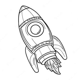 Lego Space Rocket Coloring Page 73714-58358