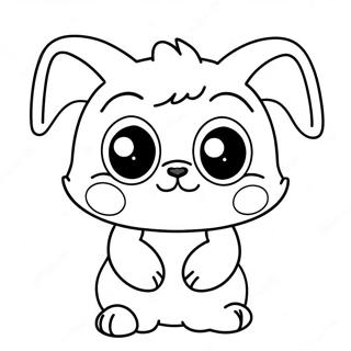 Cute Mal Character Coloring Page 73765-58417