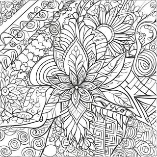 Easy Geometric Pattern Coloring Page 73774-58415