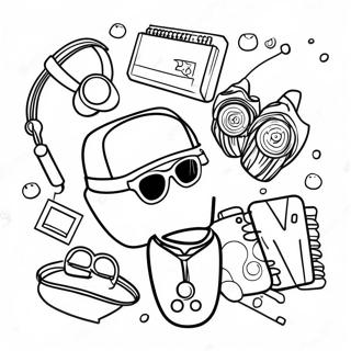 Swag Coloring Pages