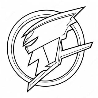 Tampa Bay Lightning Logo Coloring Page 73824-58456