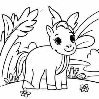 Palm Sunday Crafts Coloring Page 73834-58467