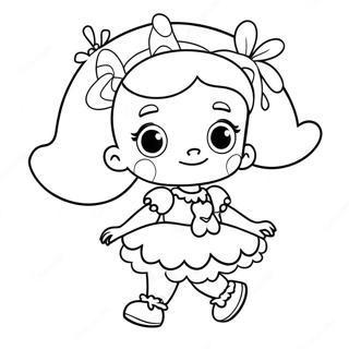 Pinkalicious Coloring Page 7390-5890