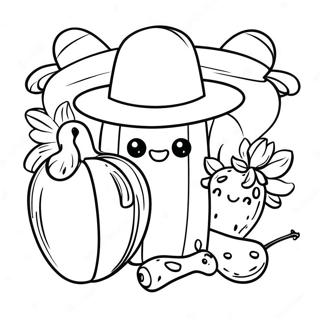 Preschool Cinco De Mayo Coloring Pages