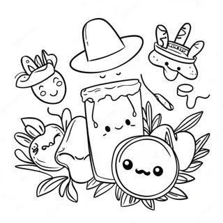 Preschool Cinco De Mayo Coloring Page 73914-58532