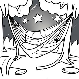 Hammock Coloring Pages