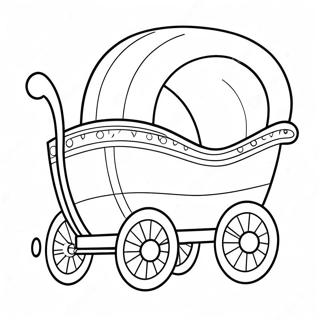 Cute Cartoon Wagon Coloring Page 73965-58568